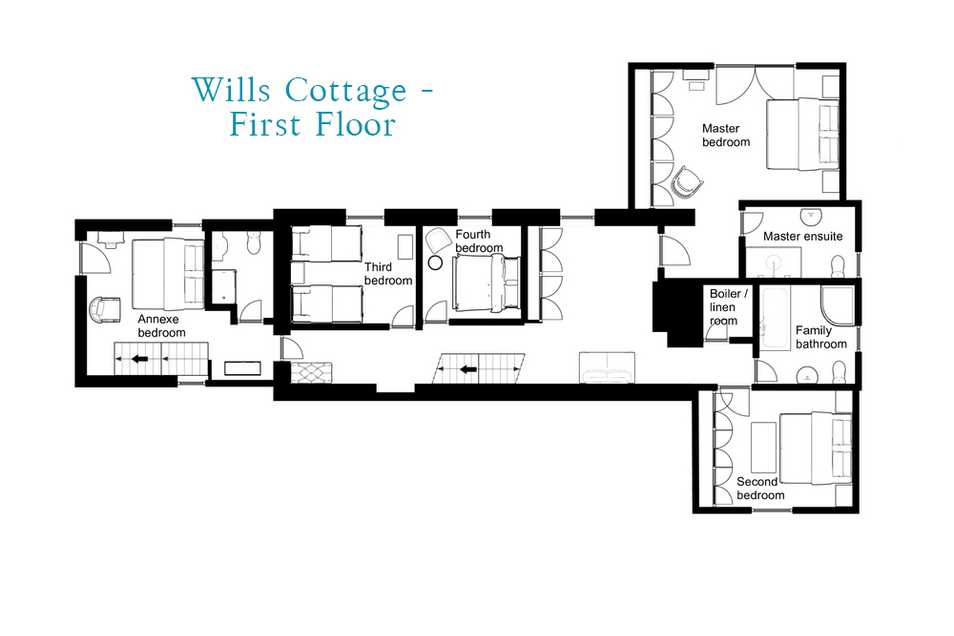 Wills Cottage, Helford River-24