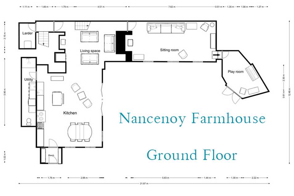 Nancenoy Farmhouse, Helford River-24