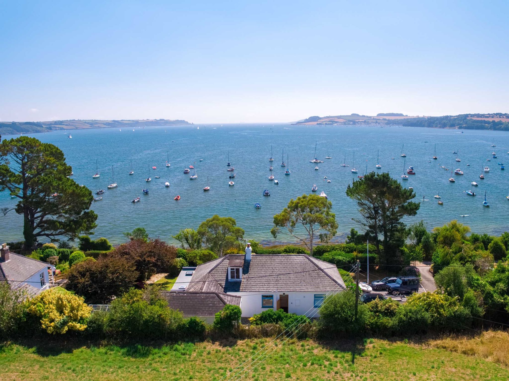 Large family sea view holiday home in south Cornwall